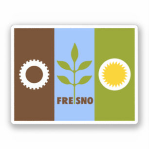 Flag of Fresno, California