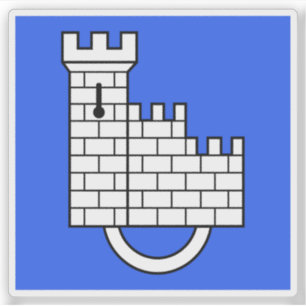 Flag of Fribourg (Freiburg), Switzerland