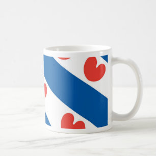 Flag of Friesland Coffee Mug