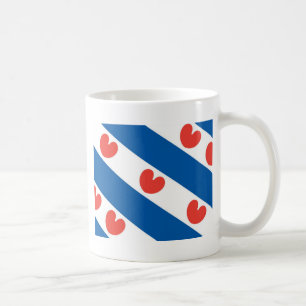 Flag of Friesland Coffee Mug