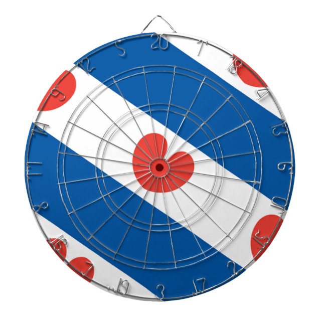 Flag of Friesland Dartboard (Front)