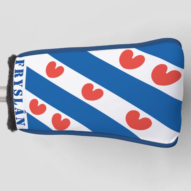 Flag of Friesland Golf Head Cover (Front)