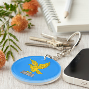 Flag of Friuli-Venezia Giulia (Italy) Key Ring