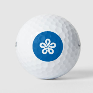 Flag of Fukuoka Prefecture, Japan Golf Balls