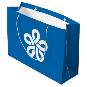 Flag of Fukuoka Prefecture, Japan Large Gift Bag