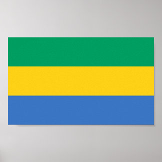 Flag of Gabon Poster