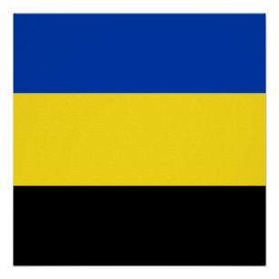 Flag of Gelderland Poster