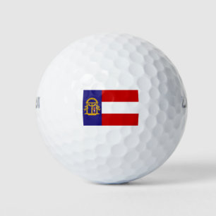 Flag of Georgia Golf Balls