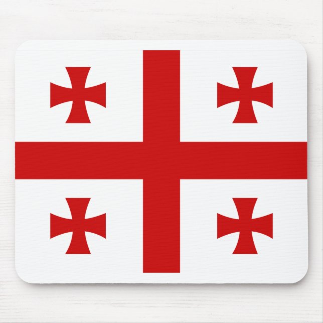 Flag of Georgia Mouse Mat (Front)