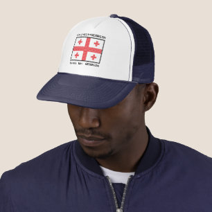 Flag of Georgia Trucker Hat