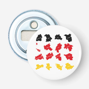 Flag of German States Bottle Opener