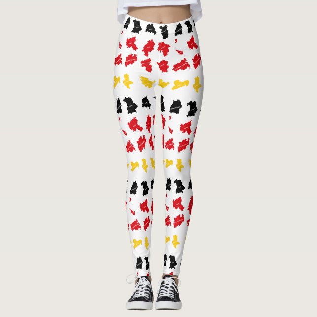 Flag of German States Leggings (Front)
