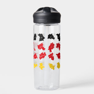 Flag of German States Water Bottle