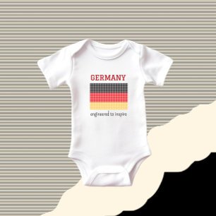 Flag of Germany Baby Bodysuit