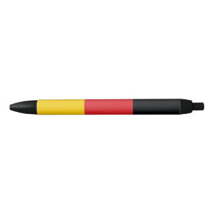 Flag of Germany Black Ink Pen