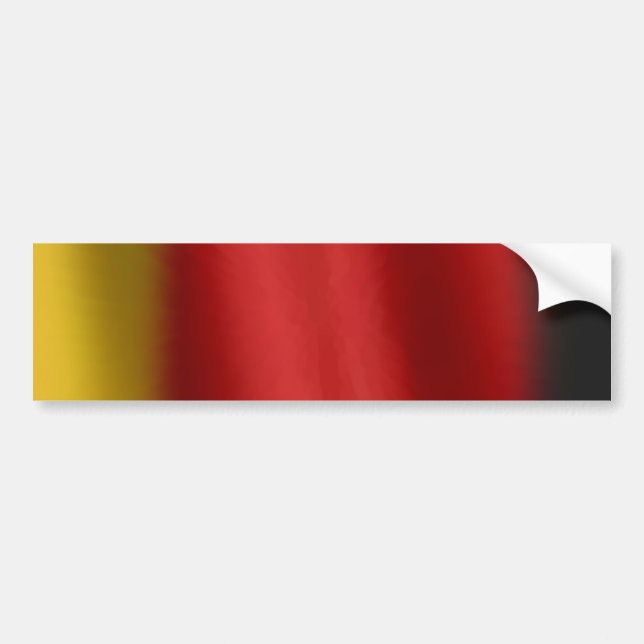 Flag of Germany Bumper Sticker (Front)