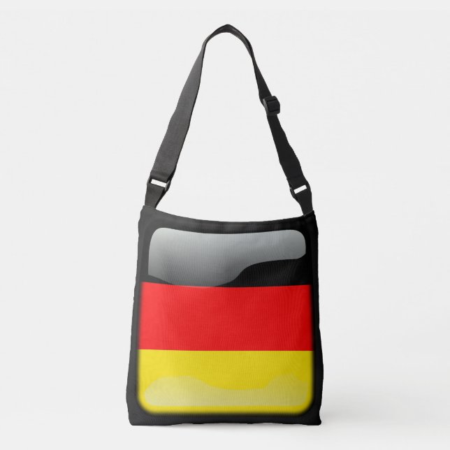 Flag of Germany Crossbody Bag (Front)