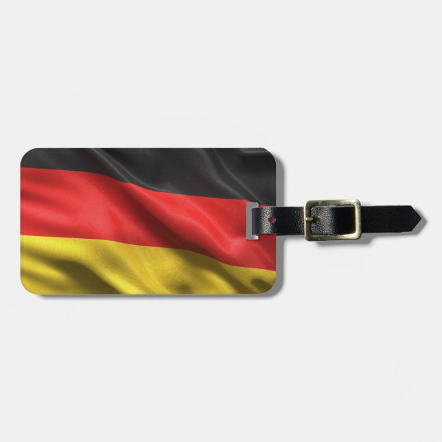 Flag of Germany Luggage Tag (Front Horizontal)