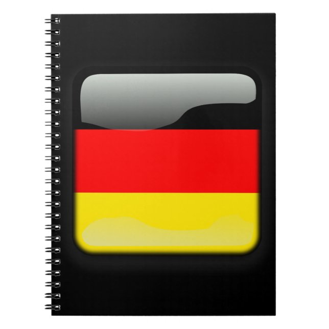 Flag of Germany Notebook (Front)