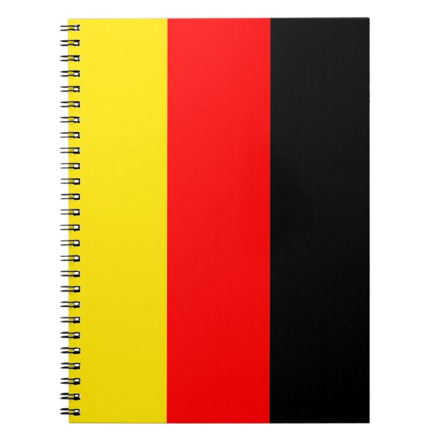 Flag of Germany Notebook (Front)