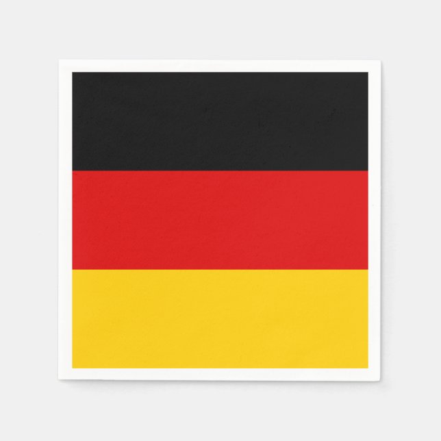 Flag of Germany Paper Napkins (Front)