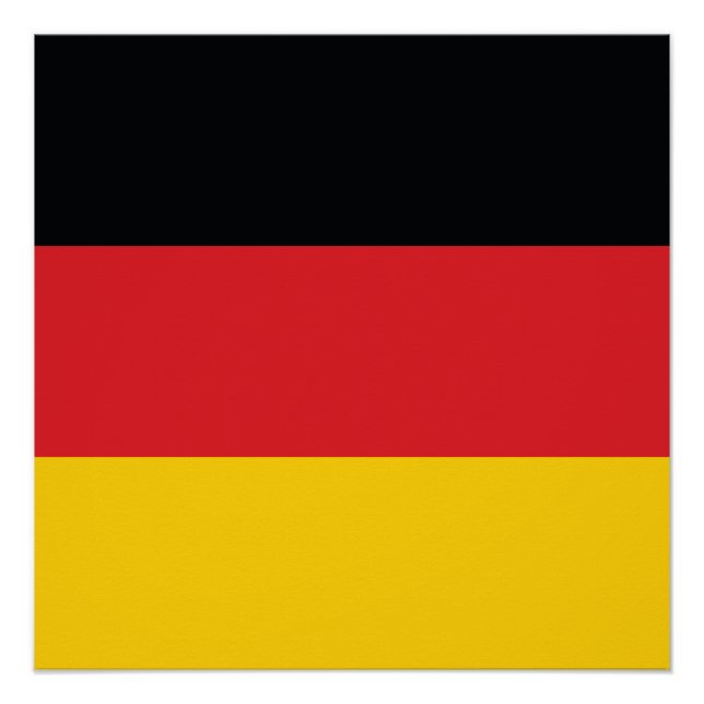 Flag of Germany Poster (Front)