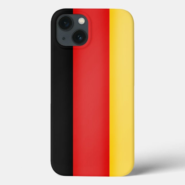 Flag of Germany Schwarz Rot Gold Patriotic Colours Case-Mate iPhone Case (Back)