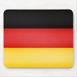 Flag of Germany Schwarz Rot Gold Patriotic Colours Mouse Mat