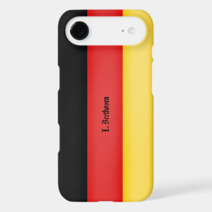 Flag of Germany Schwarz Rot Gold Personalised Case