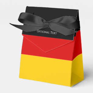 Flag of Germany Schwarz Rot Gold Personalised Favo Favour Box