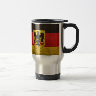 FLAG OF GERMANY. TRAVEL MUG