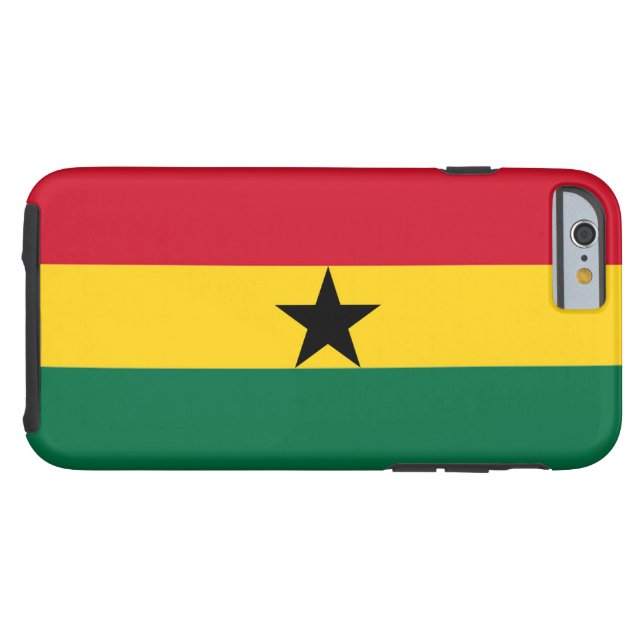 Flag of Ghana Case-Mate iPhone Case (Back Horizontal)