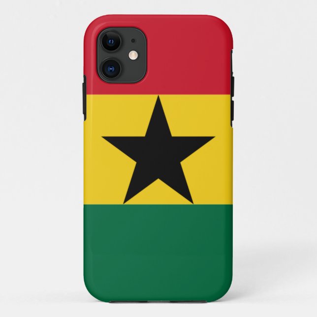 Flag of Ghana Case-Mate iPhone Case (Back)