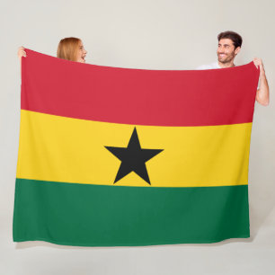 Flag of Ghana Fleece Blanket