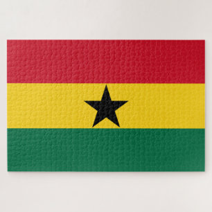 Flag of Ghana Jigsaw Puzzle