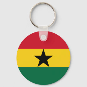Flag of Ghana Key Ring
