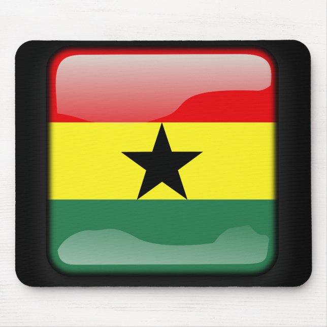 Flag of Ghana Mouse Mat (Front)