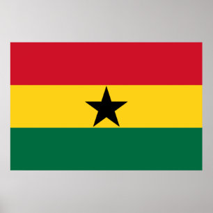 Flag of Ghana Poster