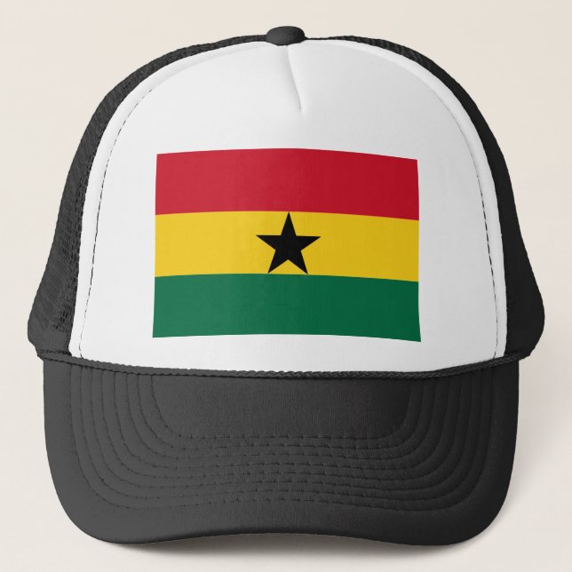 Flag of Ghana Trucker Hat (Front)