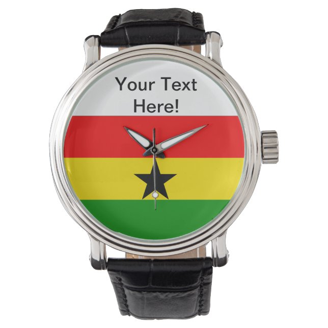 Flag of Ghana Watch (Front)