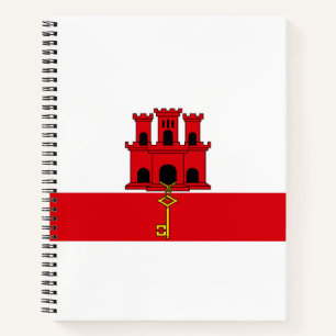 Flag of Gibraltar Notebook