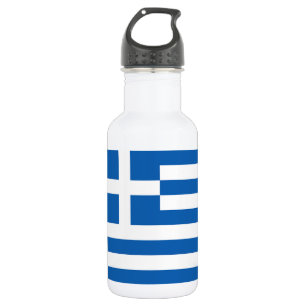 Flag of Greece, Greek 532 Ml Water Bottle