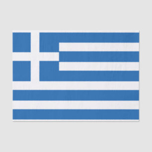 Flag of Greece Greek Flag Tissue Paper