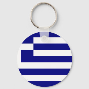 Flag of Greece Key Ring