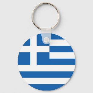Flag of Greece Key Ring