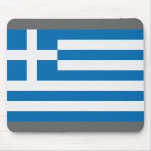 Flag of Greece Mouse Mat