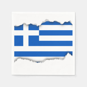 Flag of Greece Napkin