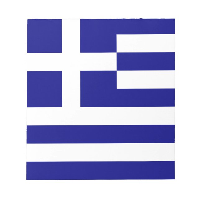 Flag of Greece Notepad (Front)