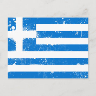 Flag of Greece Postcard