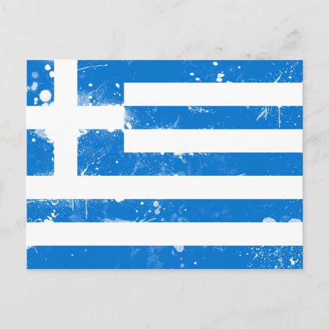 Flag of Greece Postcard (Front)